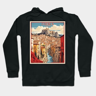 Cuenca Spain Travel Tourism Retro Vintage Hoodie